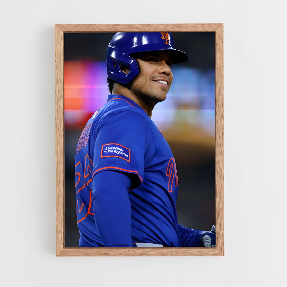 Poster Home Run Smile – affiche Baseball (vue 4)